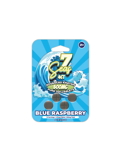 7Seas Advanced 7OH - Blue Raspberry - 500mg 