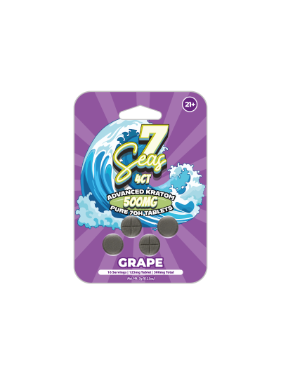 7Seas Advanced 7OH - Grape - 500mg 