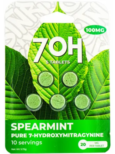 7OH 5ct Blister 10pk - SPEARMINT