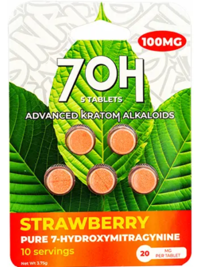 7OH 5ct Blister 10pk - STRAWBERRY