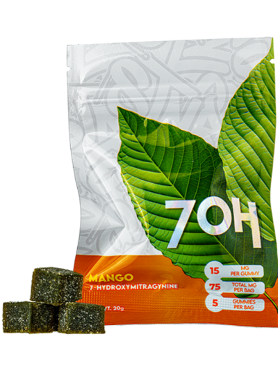 7OH 5ct Gummies 10pk - MANGO