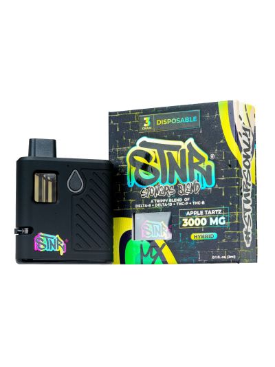 STNR 3 gram Disposable - Apple Tartz - 6 pc Display Box