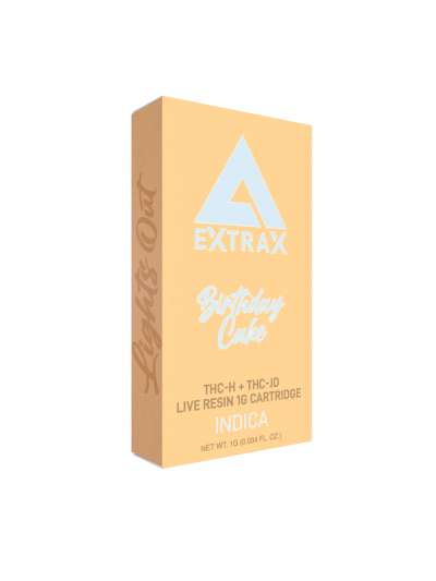 Delta Extrax 1G Carts - Birthday Cake - 10 pc Display Box