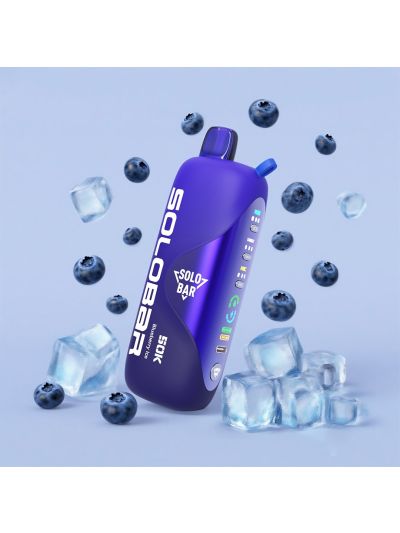 SoloBar - Vanguard - 50k - Blueberry Ice - 5/Pack