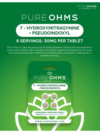 PureOhms Pseudo 30mg 4ct - 10 display