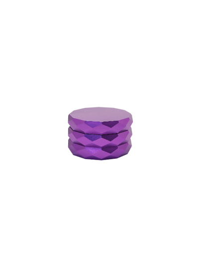 Nicstikc  Grinder -Diamond Sides, Purple-6pk