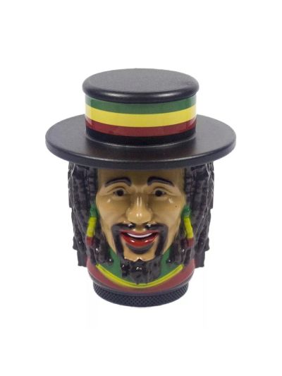 Rasta Head 4 pc Grinder