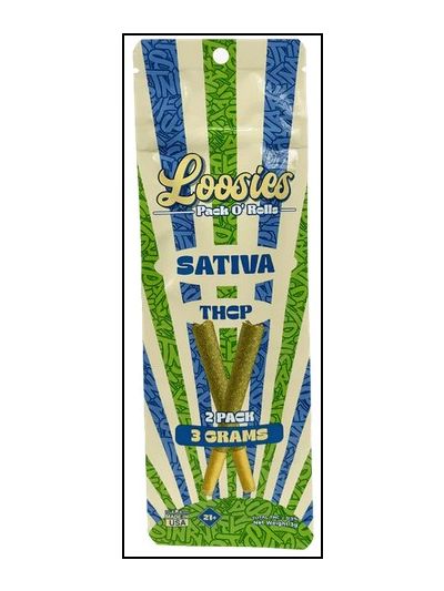 STNR - Loosies - Pack O' Rolls - (Sativa) THCP Flower 2-pack 1.5g Each Pre-roll (10 count)