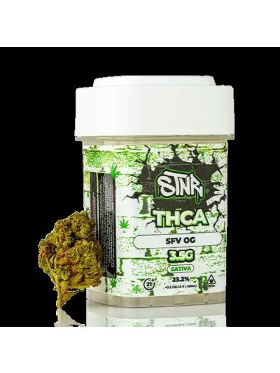 STNR 3.5g THCA Flower SFV OG (SATIVA) (Tennessee, North Carolina and Missouri Stores Only) (6 jars per box)